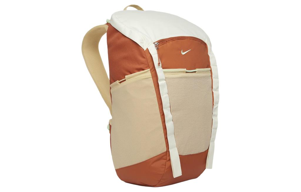 Nike Polyester With Nylon Backpack Unisex Brilliant Sun & Sage & Hemp & Mist Green DJ9677-825