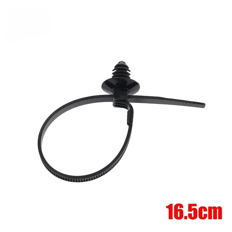 Nylon Car Cable Ties Threaded Head Automotive Wire Management Straps Self Locking Fasteners Universal Vehicle Organizer Quality