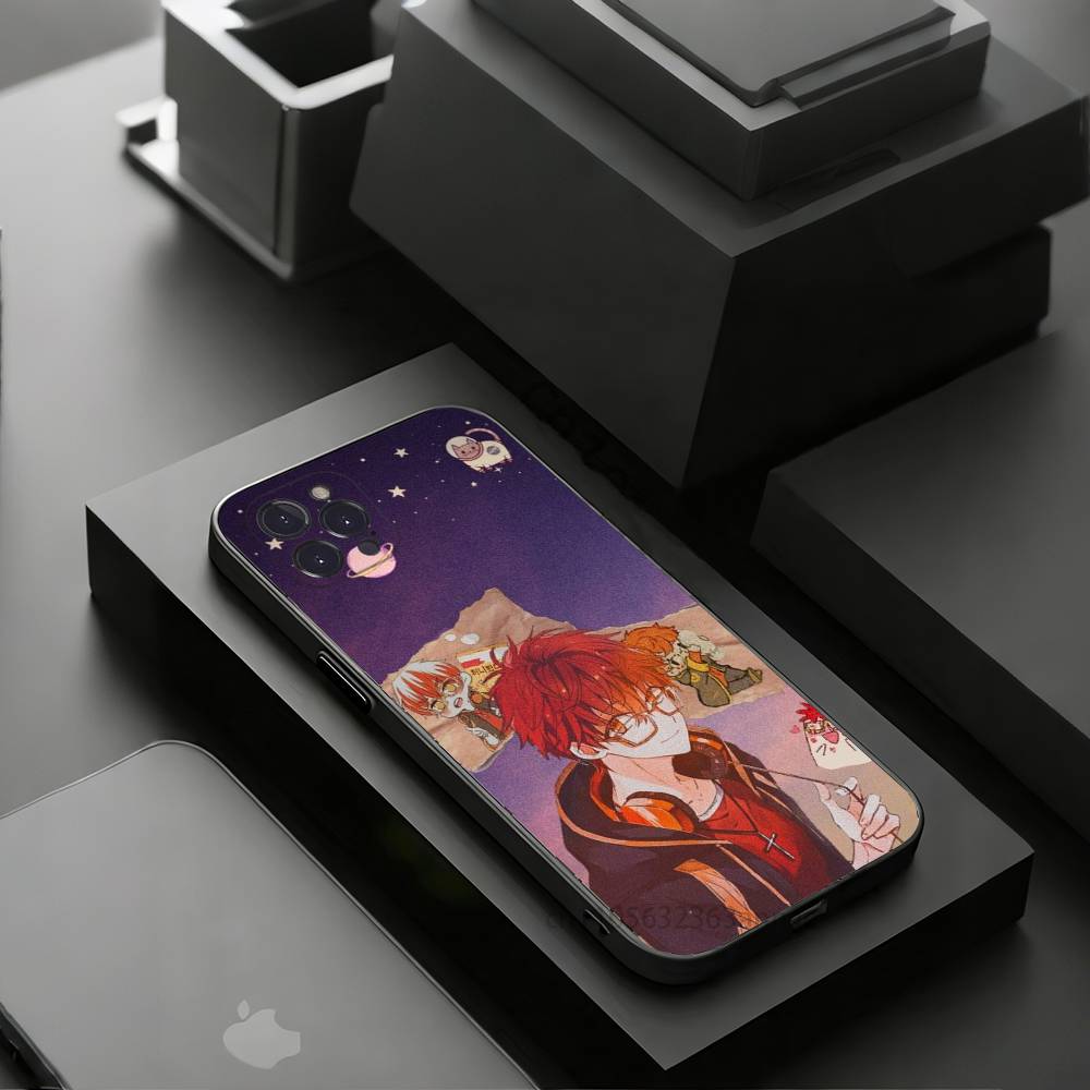 Anime Mystic Messenger Game 707 Phone Case for iPhone 11Pro 13 12 11 Pro Max 16e 17 Air 16 15 14 Plus 11ProMax