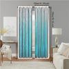 2Pcs Modern Tie Dye Wood Plank Pattern Window Curtain Digital Printed Rod Pocket Design For Easy Installation Decorative Drapes