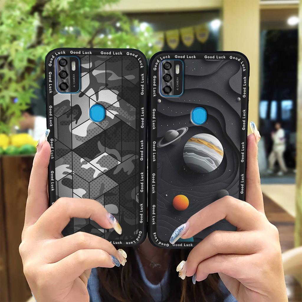 Waterproof Cute Phone Case For ZTE Blade A7S 2020/Optus X Pro/P650 Pro Soft Case Anti-dust Anti-knock Durable Cover TPU