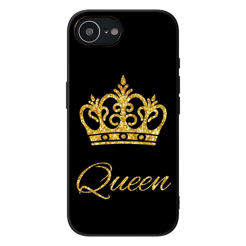 King Queen Lovers Crown Princess Phone Cover for Samsung Galaxy A06 A05 A14 A50 A51 A52 A12 A13 A23 A70 A07 A25 A26 A72 A56 Case