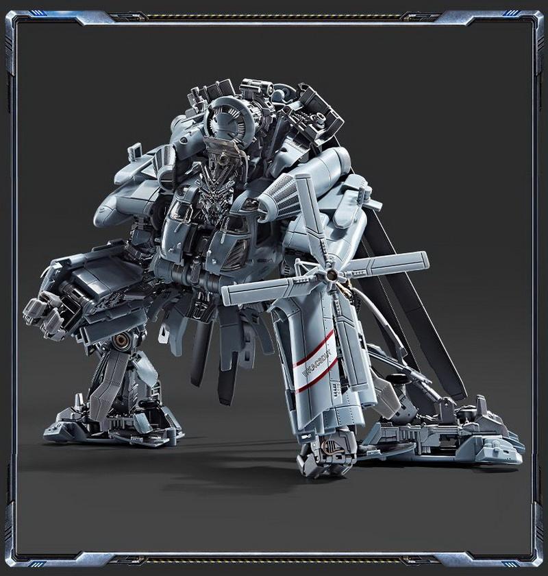 WJ Transformation Vertigo Helicopter Blackout M05 Oversized KO SS08 Hide Shadow Action Figure Robot