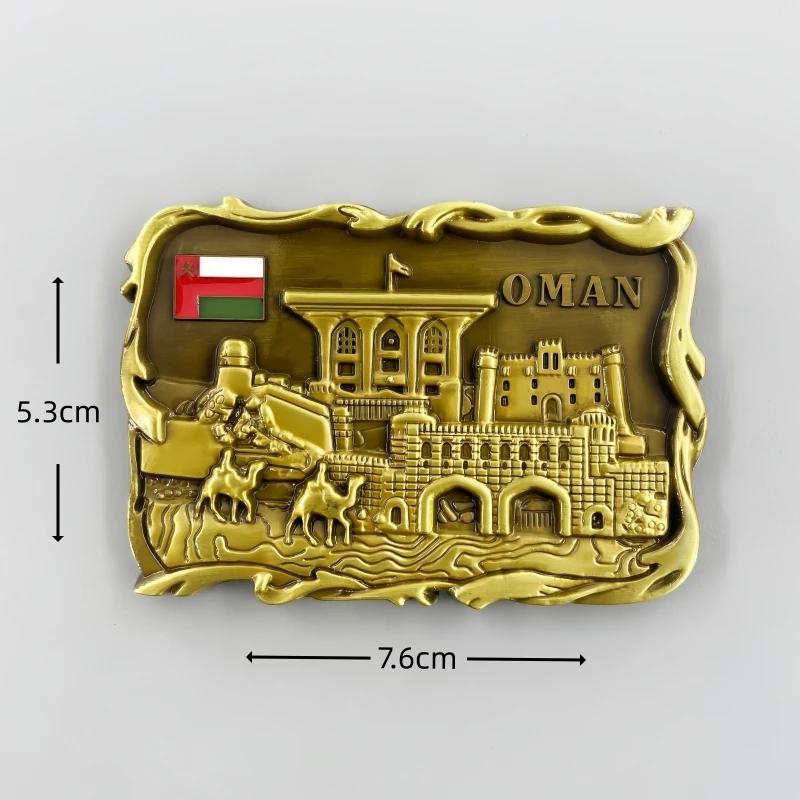 

The Sultanate of Oman Refrigerator Stickers Italy Rome Bottle Opener China Shanghai Danmark Metal Fridge Magnets Wedding Gifts