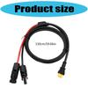 16AWG Solar Connector to XT60 Cable Solar to XT60 Female Extension Cable for Solar Panels Batteries Power Stations