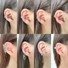 Benuse Ring Casual Minimal Drop Earrings Ear Cuff for Women