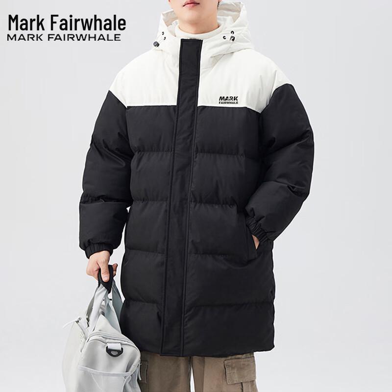 Мужская удлиненная стеганая куртка с капюшоном Mark Fairwhale S