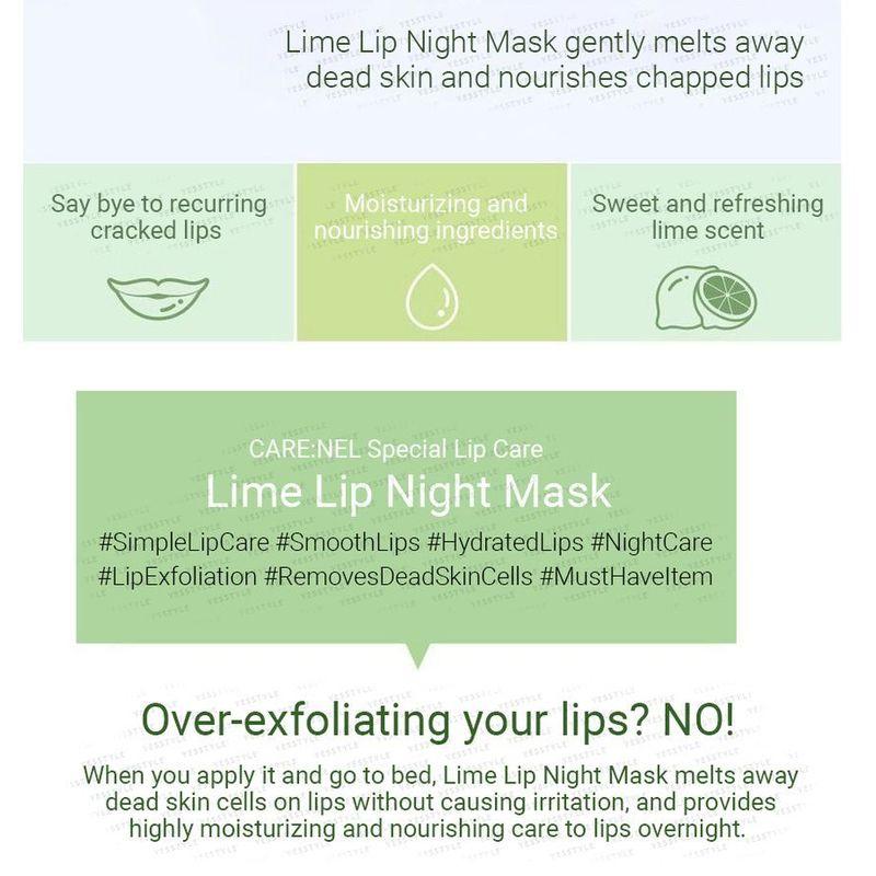 CARE:NEL - Lime Lip Night Mask