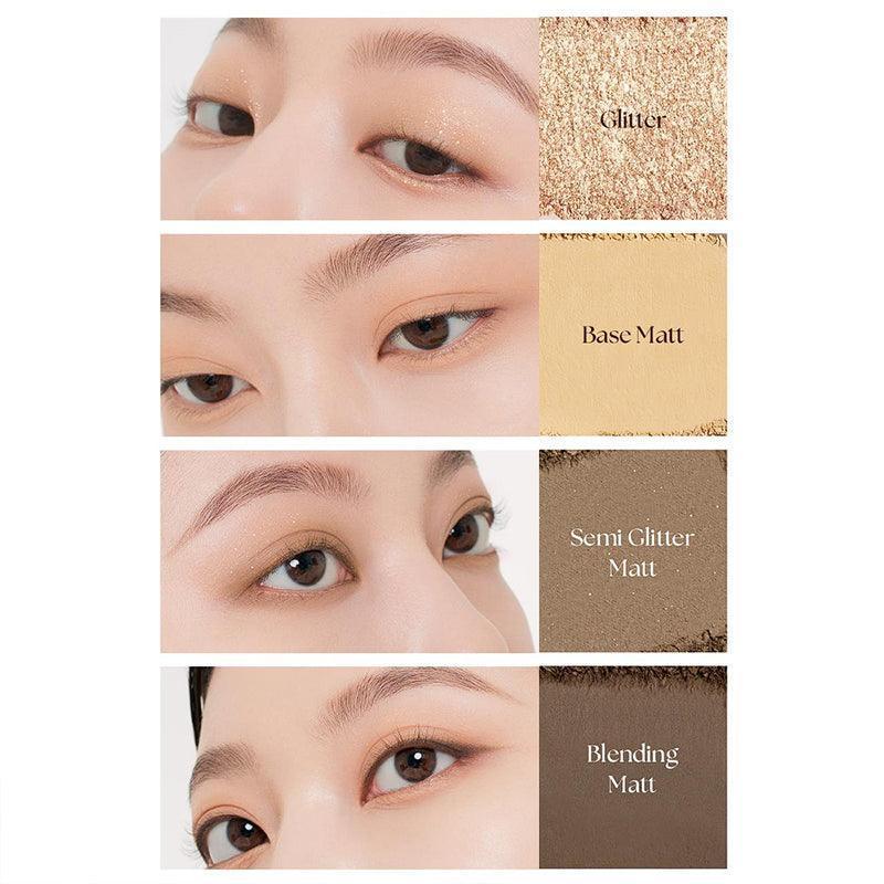 MUZIGAE MANSION Twist Pot Eye Palette (3 barvy) 4,5 g