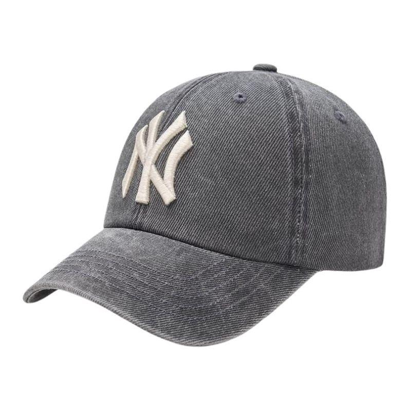 

MLB 100% Cotton Baseball Caps Unisex Dark Gray Fashion 3ACPVV65N-50CGS F темно-сірий
