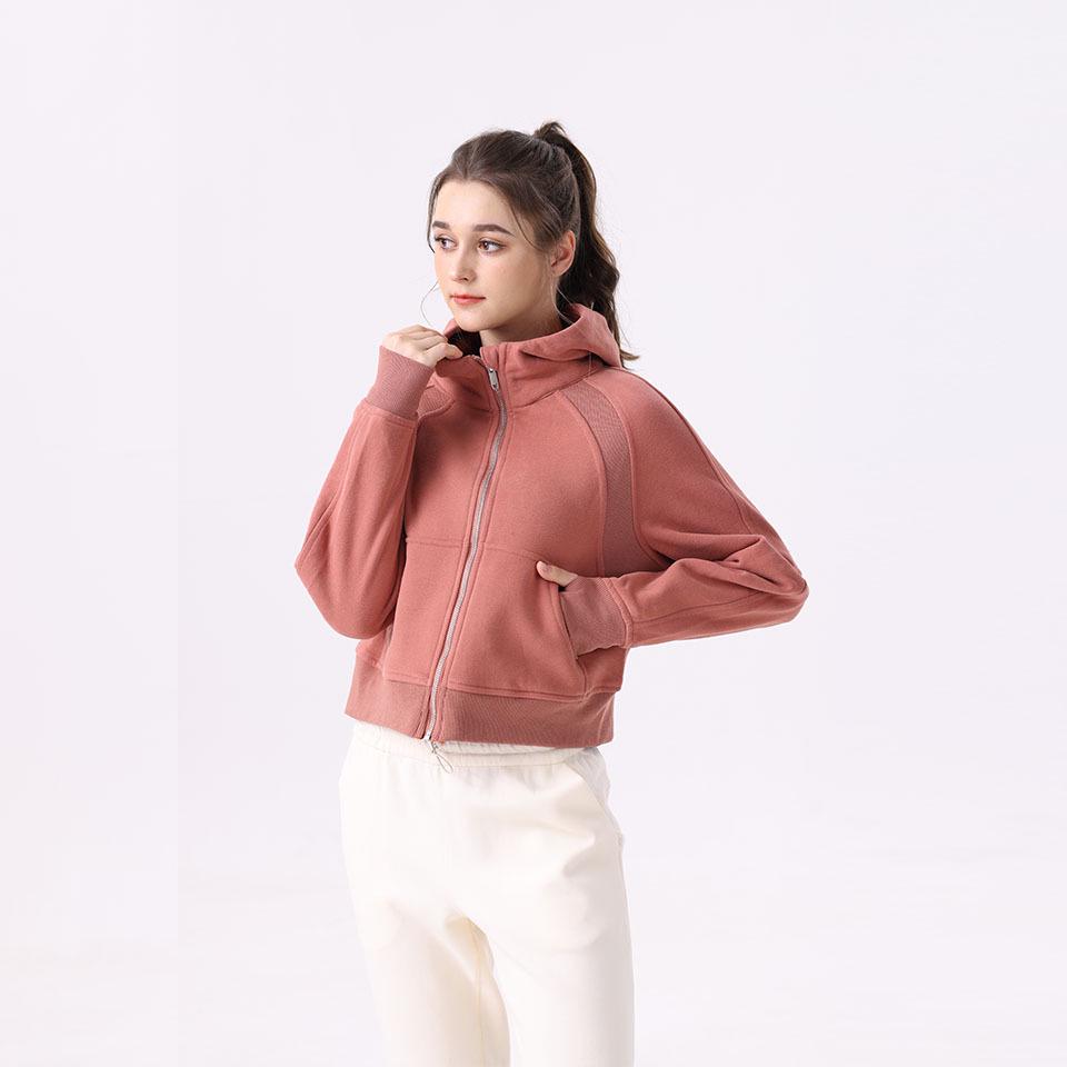 Uarun Women's Loose Fleece Yoga Hoodie