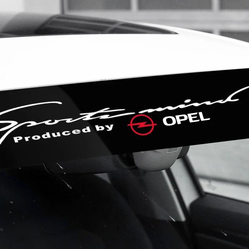Q1022Q1021pc Car Front and Rear Windshield Reflective Stickers For Opel Astra H Astra J G Corsa Insignia Zafira B Vectra C Corsa D Vivaro