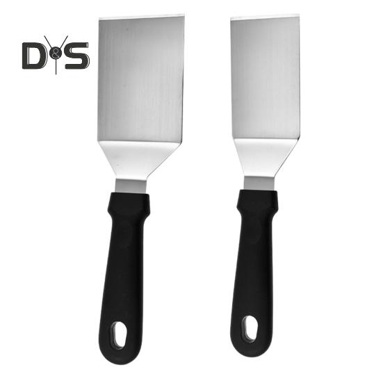 

Удобная ручка для гриля, скребок, пищевая практичная кухонная лопатка, кухонная посуда из нержавеющей стали