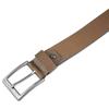 Ceinture - LEONARDO VERRELLI - 140 cm - Cuir véritable - Marron - Boucle ardillon