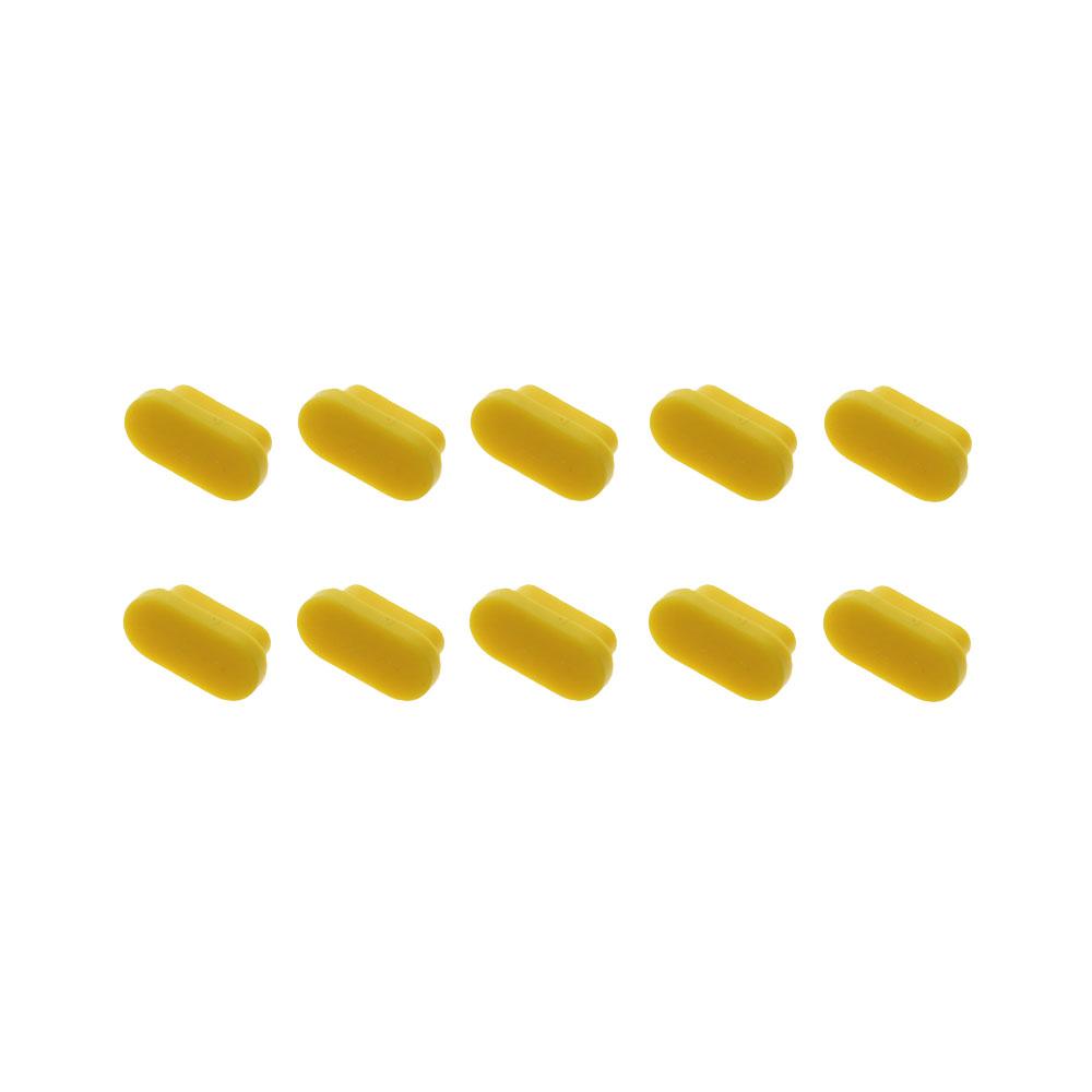 Silicone world 10PCS Silicone Type-C Dust Plug USB Charging Port Protector for Samsung Huawei Smart Phone Accessories Dust Plug