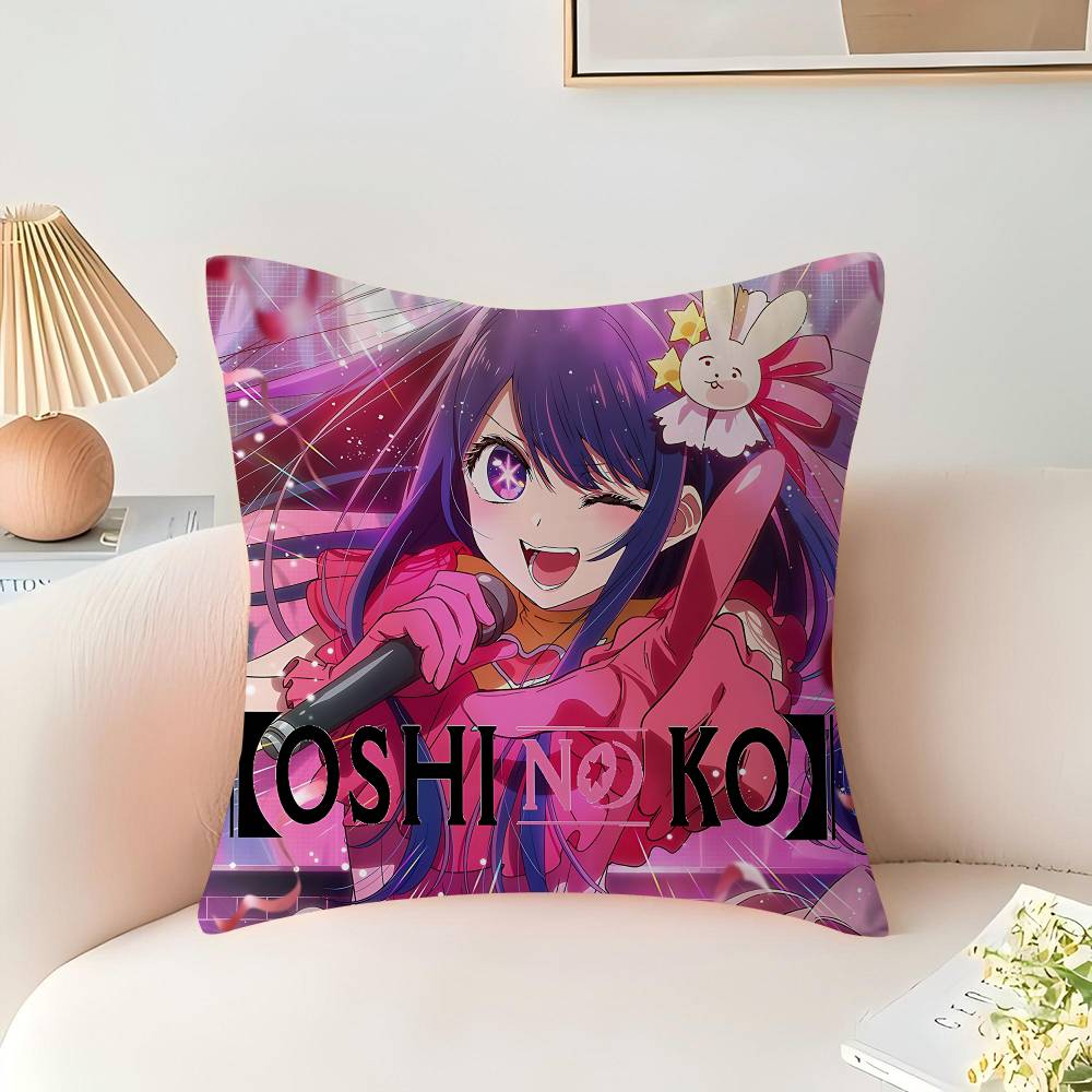 Anime O-Oshi No Ko Pillow Anime Pillow Sofa Bed Head Pillow Cover Cushion Cover 45x45 Cm Fashion