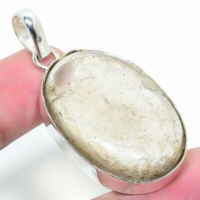 

Natural Golden Rutile Gemstone 925 Sterling Silver Gift Pendant 1.97 C9G71