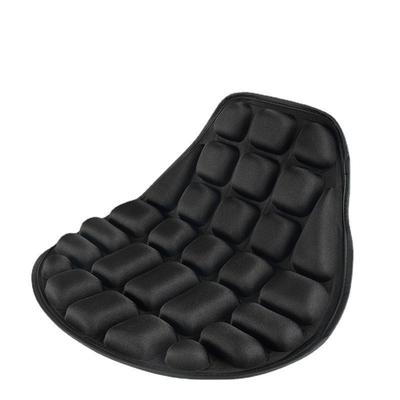 Pressure Relief Motorcycle Air Cushion Seat Pad - Lightweight with Standard Black TPU Material for Cruiser Touring Saddles