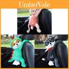 Cute Car Tissue Box For Backseat Plush Material Cartoon Character Design