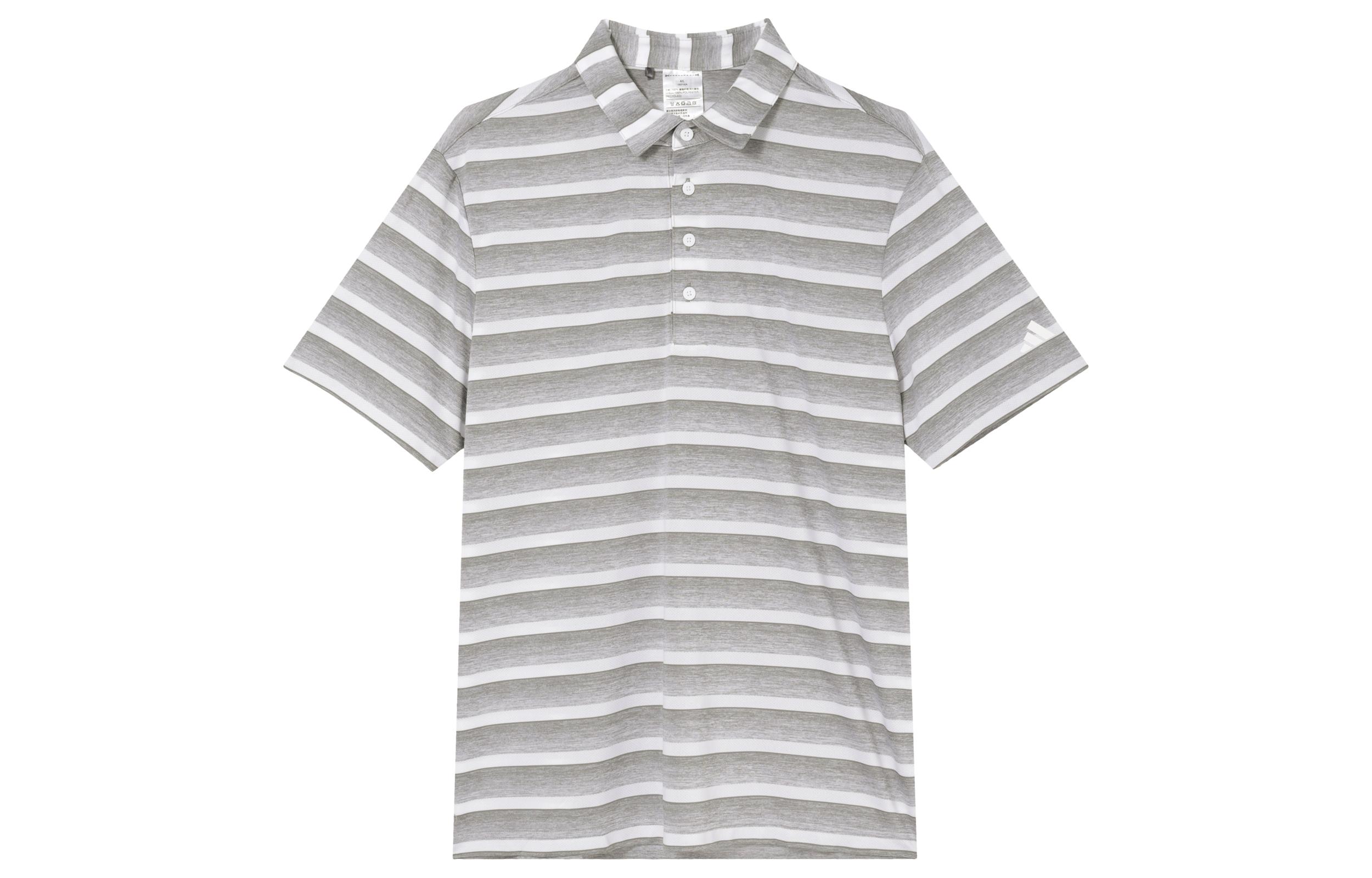 

Adidas Free Shipping With AdiClub Two Color Striped Polo Shirt HR7983 L