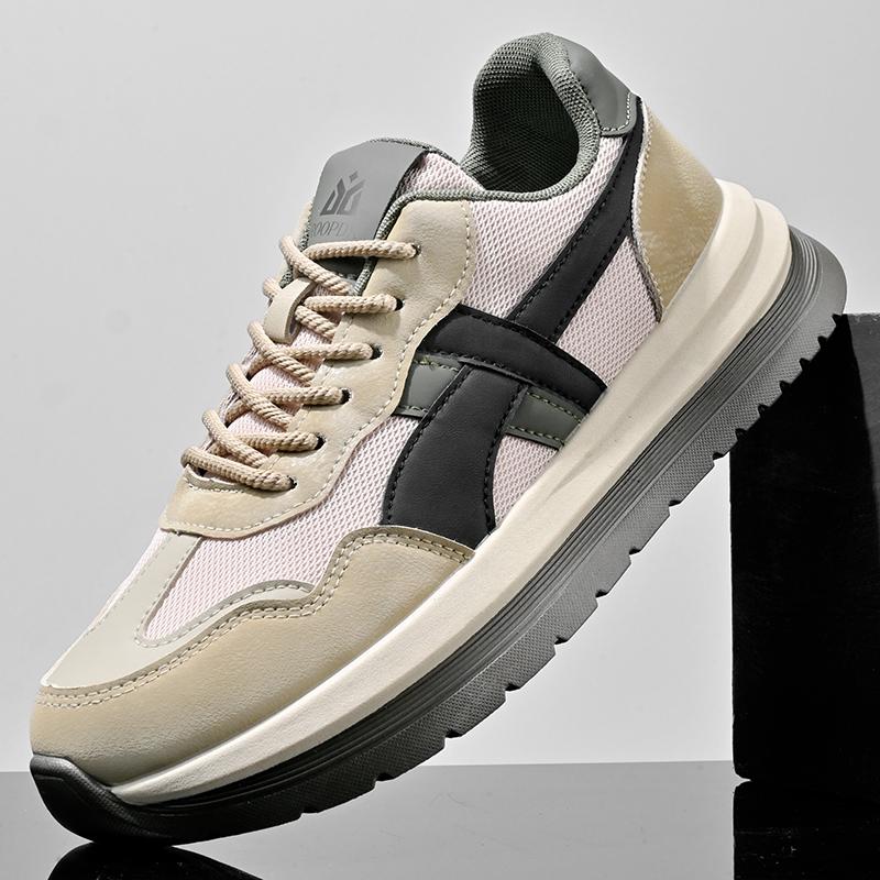 Fashion Classic Breathable Mens Sneakers Handmade Men's Vulcanize Footwear All-match Men Casual Hiking Shoes Brand Mens Lace-Up Flats