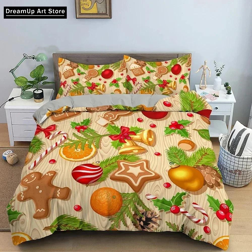 3D Print Fashion Merry Christmas Bedding Set Boys Girls Twin Queen Full Size Duvet Cover Pillowcase Bed Adult Bedroom