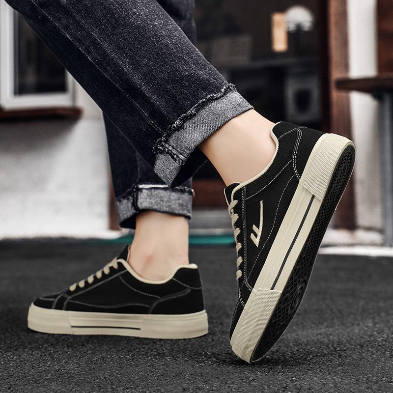 Warrior Canvas Fashion Simple Classic Retro Non-Slip Wear-Resistant Lightweight Breathable Low-Top Skate Shoes Unisex sneaker WXY-J058HJ04