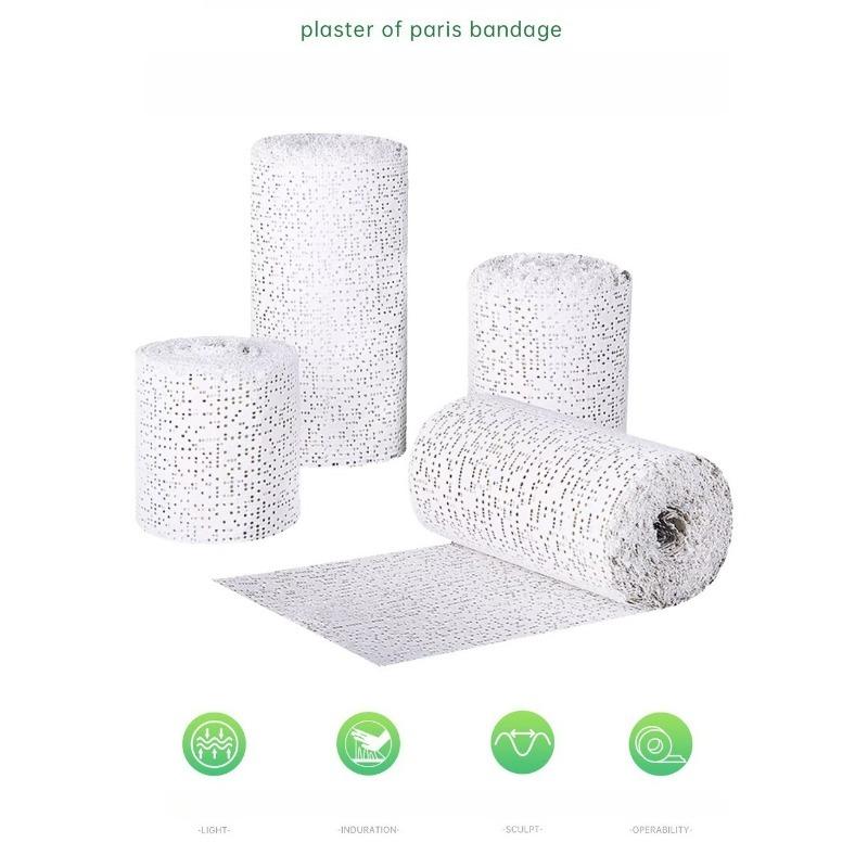 1PC plaster bandage universal fixed art texture painting plastic viscose quick-drying plaster gauze plaster liner