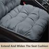 Car Seat Covers Front Seat Cushion with Backrest Plush Comfortable Protection Pad Winter Warm Car Seat Cushion Car Accessories