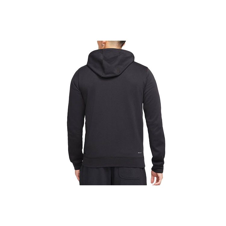 Jordan Casual Full-Zip Knitted Hoodie Jacket Men Outerwear Black DA9855-010