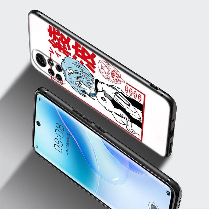 Anime Girl Mech Phone Case For Huawei Honor 60 50 SE 30S Mate 30 20 10 Lite 40 Nova 9 8 Pro Y60 8i 7i 7SE 5T Premium Black Cover