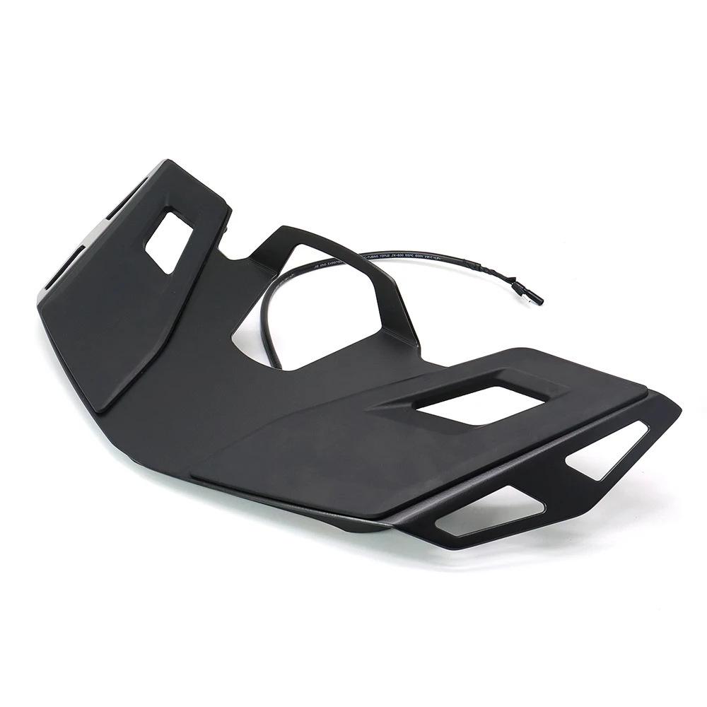 Honda Gold Wing GL1800 Motorcycle Accessories: Lights, Brake Lights, Turn Signals, Rear Luggage Rack, Seat Bracket, and Tail Components.