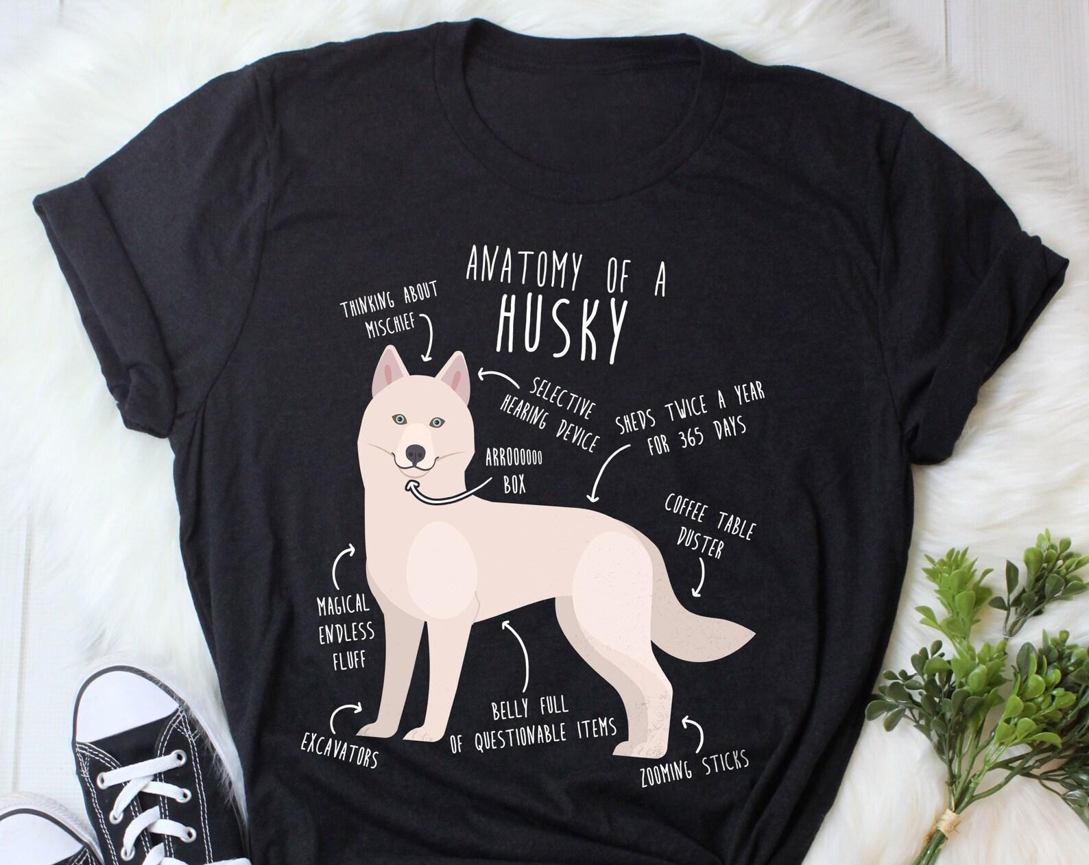 White Husky Shirt,  , Dog Lover Gift, Cute Siberian Husky T-shirt, Funny Husky Lover Tshirt, Pet Tee, Furry Fandom, Mom, Dad 110