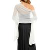 Convertible Summer Scarf Shawl Sun Protection Technology Skin Friendly Fabric For Daily Use