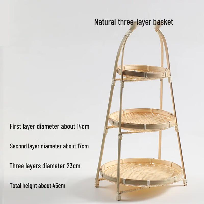 Artisanal Hand-Woven Bamboo Baskets