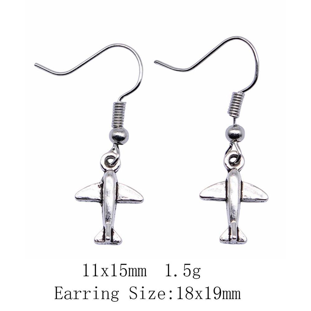 Thanksgiving Day Earring Set Airplane Travel Christmas Drop & Dangle Earring Women's Bags Unusual Earrings