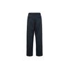 Uniqlo Jednolity Kolor Proste Nogawki Ciepłe Codzienne Spodnie Unisex do Noszenia Ciemnoniebieski 450281-68