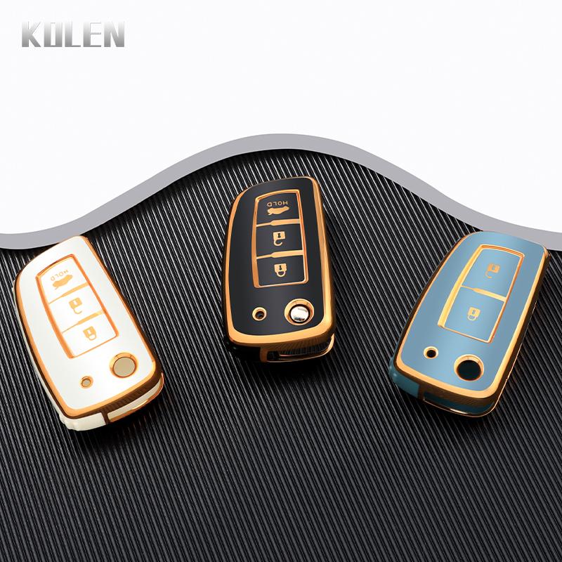 Tpu Car Flip Key Cover Case Shell Fob For Nissan X-Trail Qashqai J11 Juke Murano Micra Tiida Maxima Altima Kicks Quest Geniss