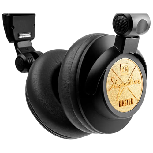 ULTRASONE Signature MASTER MkII Closed-Dynamic Monitor Headphones with 40mm Titanium-Plated Mylar Drivers, Balanced Connections, S-Logic 3, ULE, and F