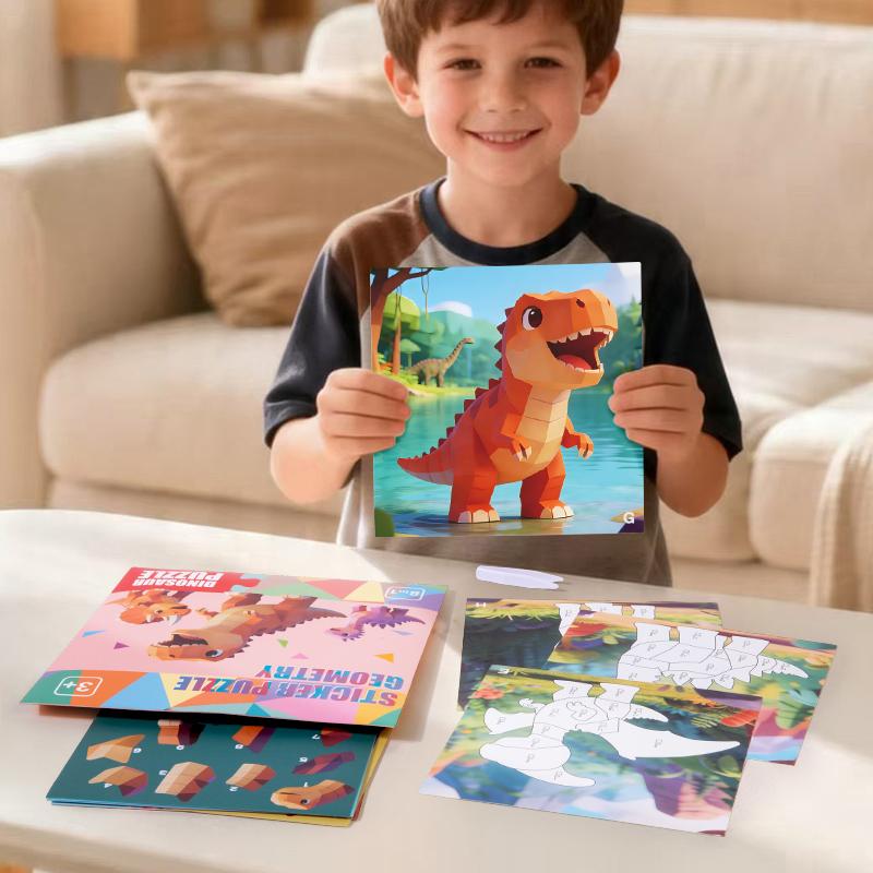 First-Class 3D First-Class Geometric High-Standard Sticker Superior-Grade Puzzle Top-Grade Toy High-Standard For Youngsters Self-Assembly