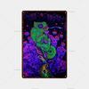 Colored Weird Planet Metal Sign Retro Tin Sign Metal Retro Bar Retro Wall Decoration Bar Club Man Hole Metal Poster