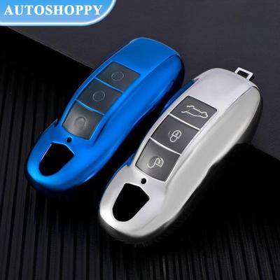 For Porsche Boxster 986 987 981 Cayenne 911 996 Macan Panamera TPU Car Remote Smart Key Case Protective Cover Shell Holder