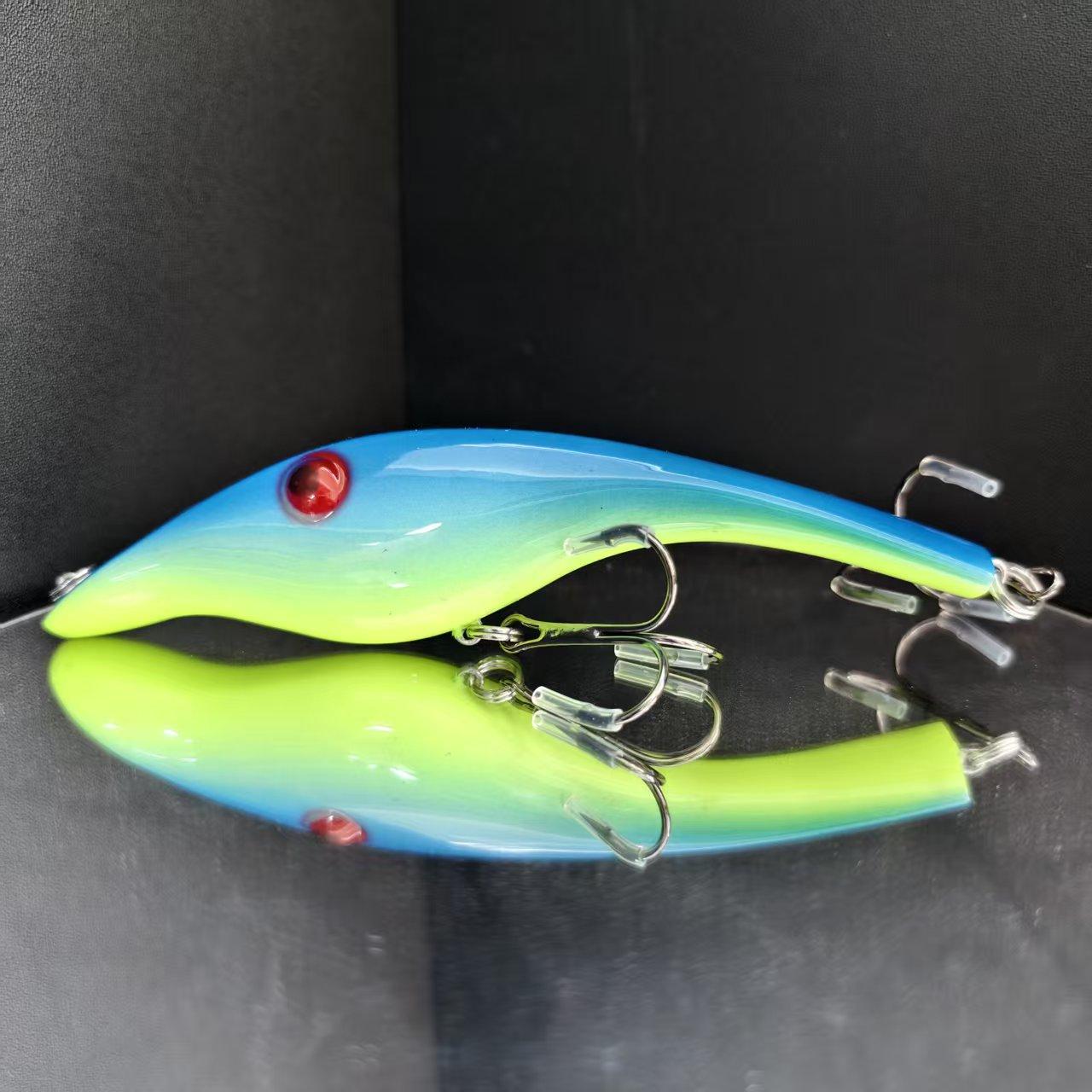 14cm 43g Pike Fishing Lure | Lifelike Bionic Hard Bait with Sharp Treble Hooks for Long CC09-1#