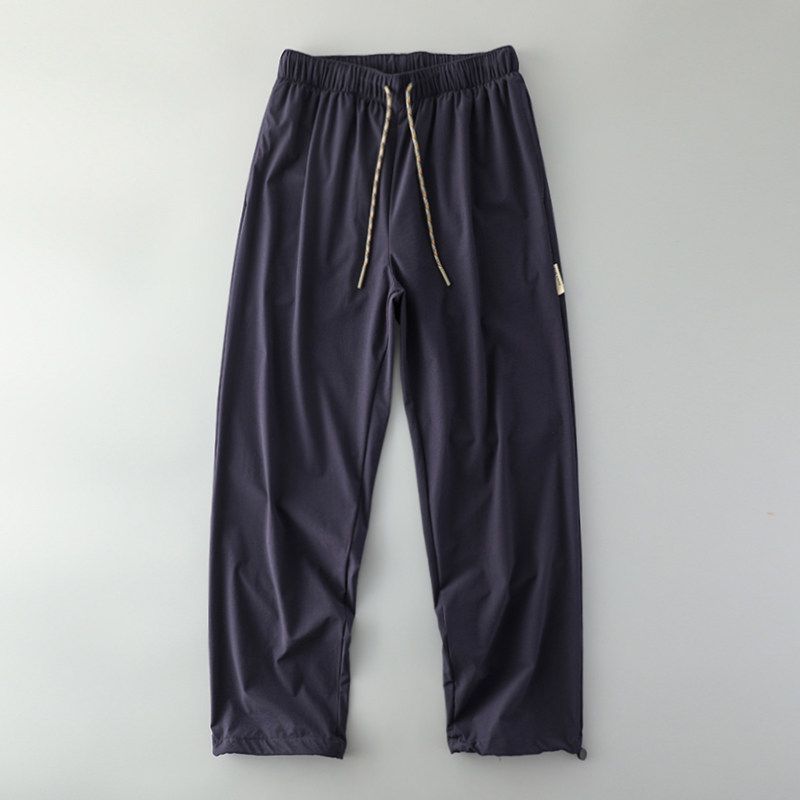 Trendy American-Style Quick-Drying Outdoor Rock Climbing Cargo Pants Navy blue 2XL