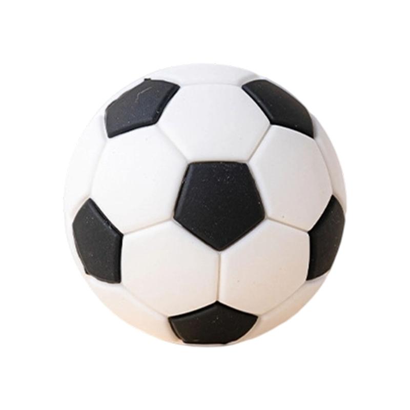 Sichere Ungiftige PVC Acryl Fußball Kuchenaufsätze Für Kinderpartys Einfache Reinigung Oberflächen Perfekt Für Jungengeburtstage