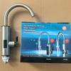 New Stainless Steel Electric Faucet Instant Heating Kitchen Dish Washing Hot And Cold Dual-use Intelligent Digital Water Heater