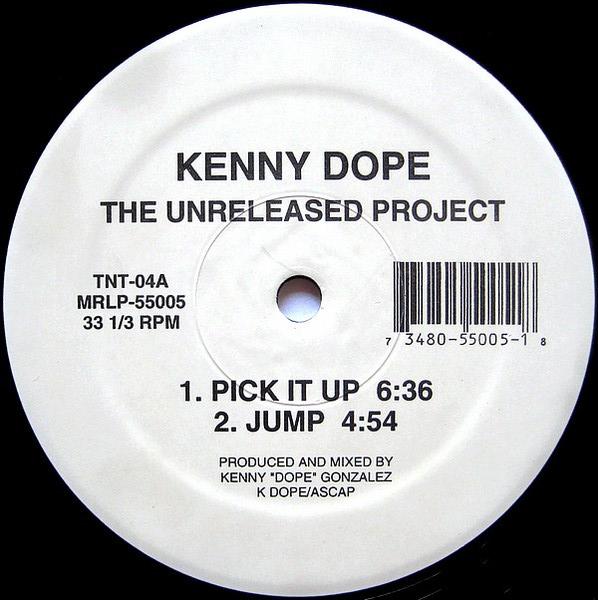 

12inch Record KENNY DOPE GONZALEZ The Unreleased Project TNT04 TNT 1992 US Rap HipHopRB Used