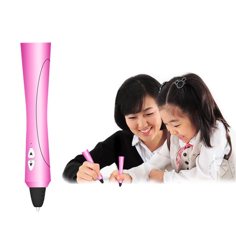 3D Children's Graffiti Pen - Stereoscopic Drawing Pen for Students with Consumables