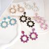 Boucles d'oreilles modernes avec franges tendance pour femmes Accessoires d'été