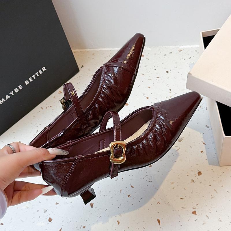 Summer New Women High Heels Shoes Sexy Pointed Toe Heeled Sandals Elegant 2025 Dress Party Woman Brand Pumps Trend Zapatos Mujer